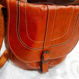 Patricia Nash Leather Hobo